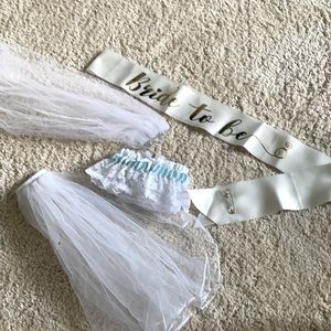 Bride to Be Bachelorette Accessory Lot